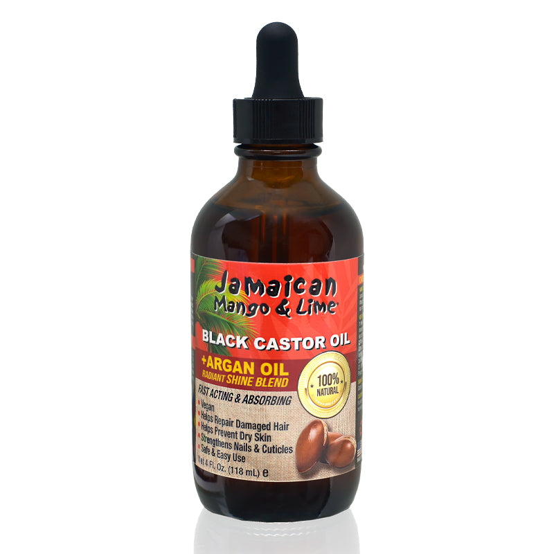 JAMAICAN M/L BLACK CASTOR OIL Argan 4oz